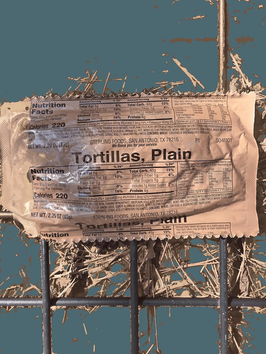 12 Pack MRE Breads, Bagels & Tortillas