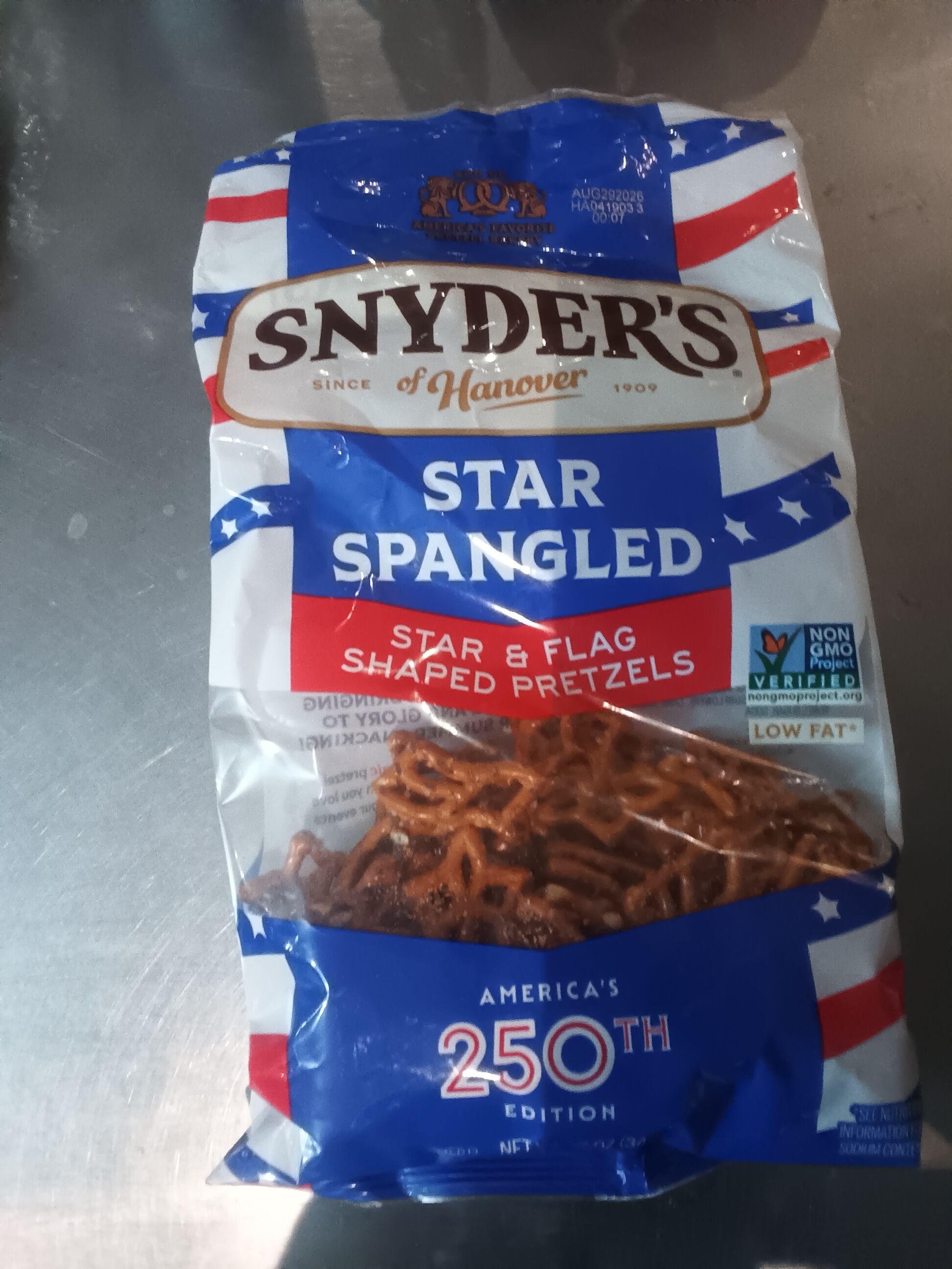 Snyder's of Hanover Star Spangled Star & Flag Shaped Pretzels