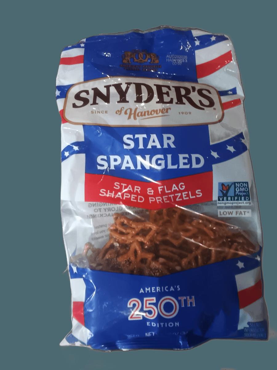 Snyder's of Hanover Star Spangled Star & Flag Shaped Pretzels